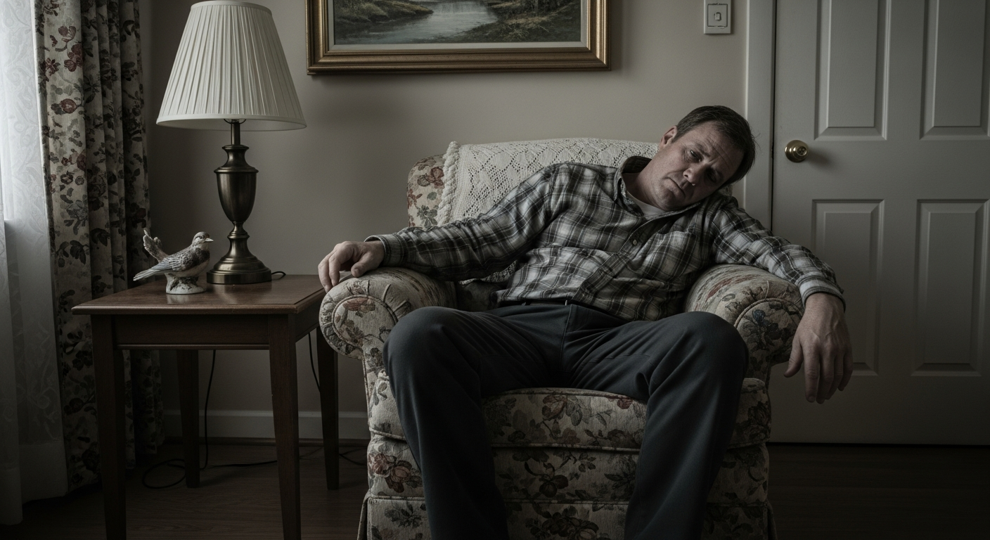 Mann ryddet én ting – måtte hvile resten av dagen.